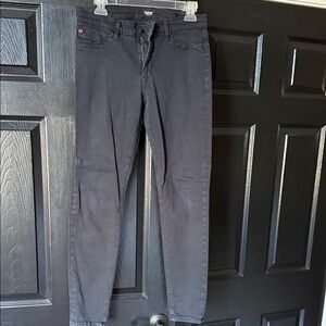 Hudson Jeans Black Slim Pocket Detail Jeans